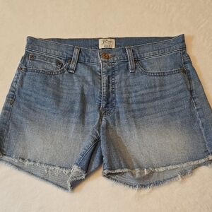 J. Crew Women's Light Blue Jean Shorts Size 27 US 4